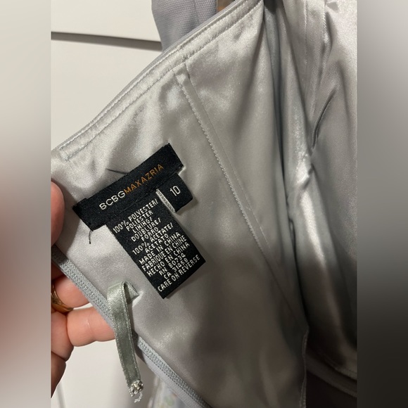 BCBG Maxazria A-line rule sequence dress worn 1x size 10 - Picture 4 of 6